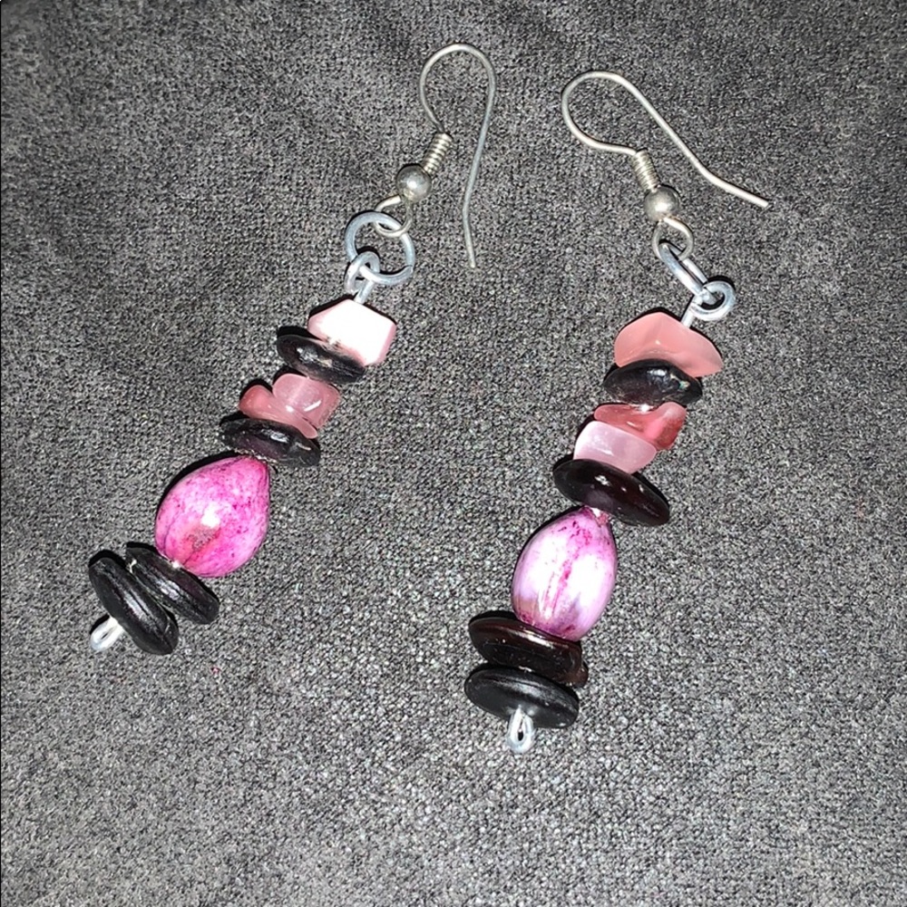Purple Earrings